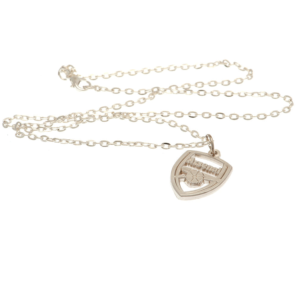 Arsenal FC Silver Plated Boxed Pendant CR: 3 - Necklaces By Arsenal