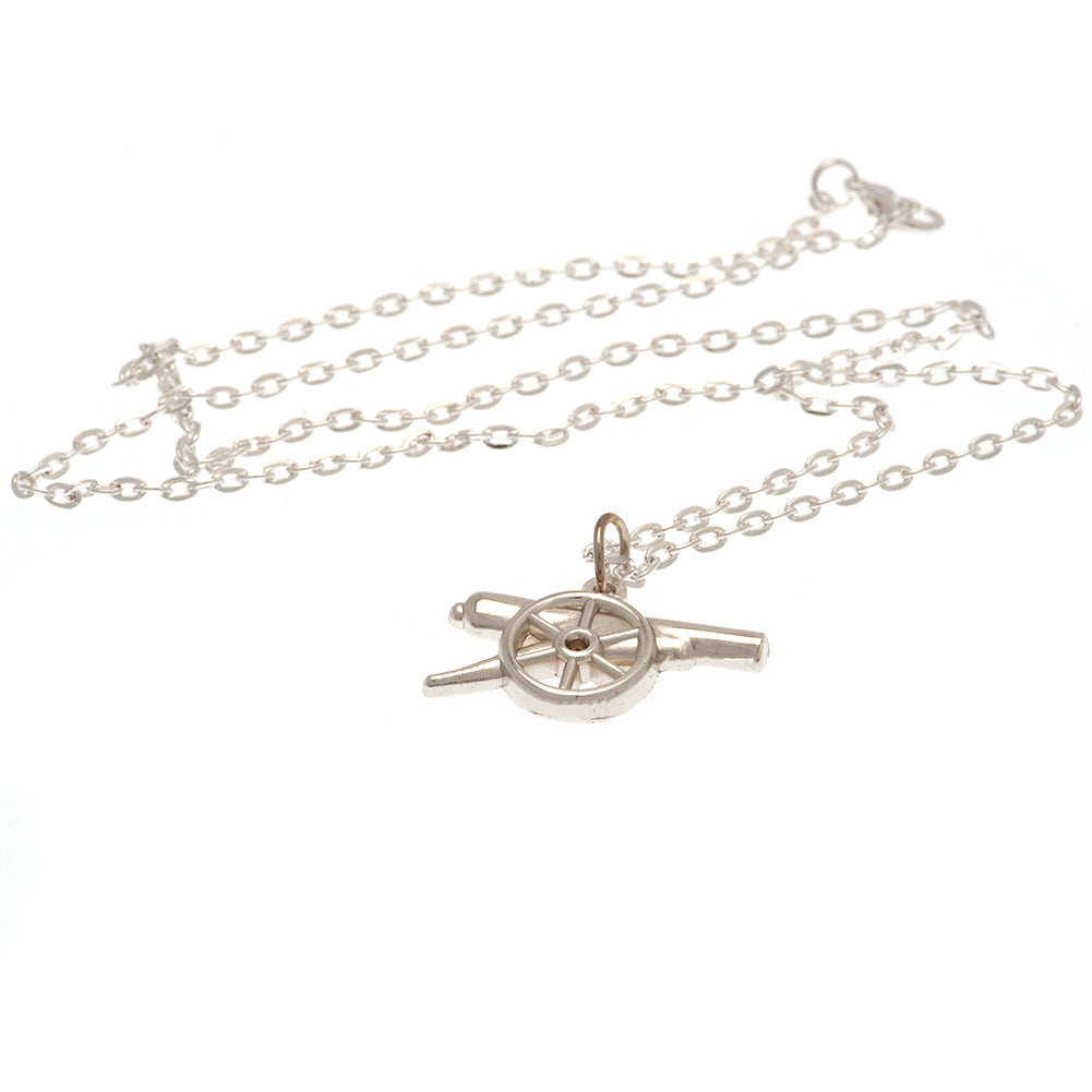 Arsenal FC Silver Plated Boxed Pendant GN: 3 - Necklaces By Arsenal