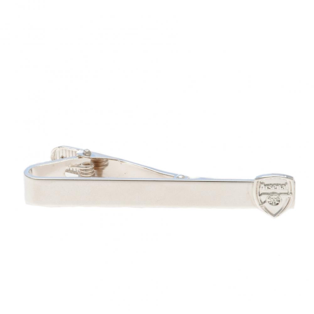 Arsenal FC Silver Plated Tie Slide: 3 - Cufflinks & Tie Slides By Arsenal