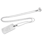 Arsenal FC Engraved Slim Dog Tag & Chain: 2 - Necklaces By Arsenal