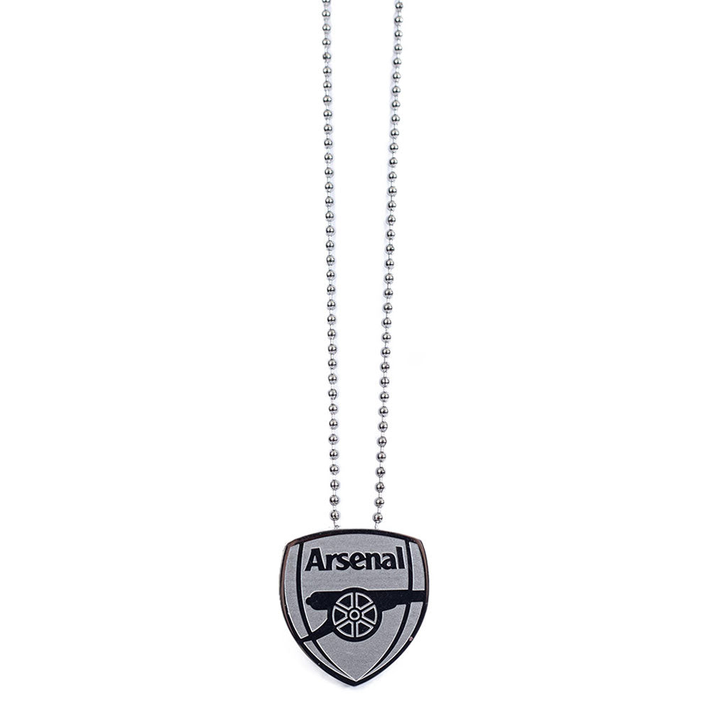 Arsenal FC Stainless Steel Large Pendant & Chain: 3 - Jewellery By Arsenal