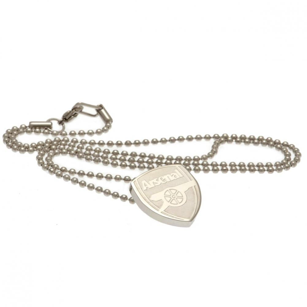 Arsenal FC Stainless Steel Pendant & Chain: 3 - Jewellery By Arsenal