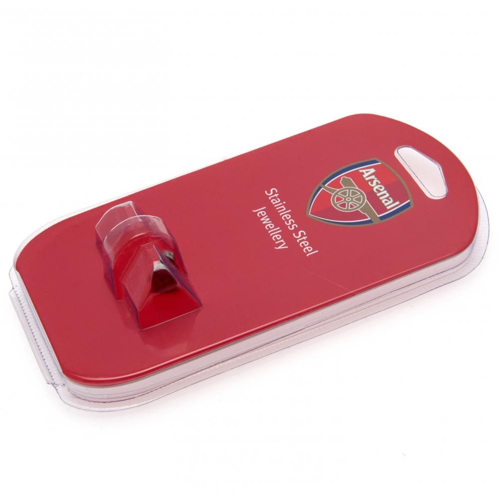 Arsenal FC Stainless Steel Stud Earring: 2 - Jewellery By Arsenal