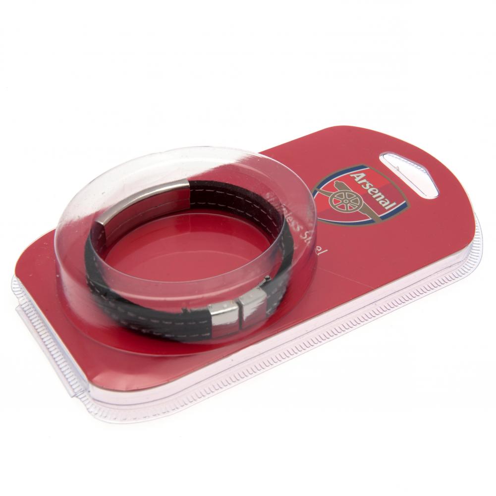 Arsenal FC Stitched Silicone Bracelet: 3 - Jewellery By Arsenal