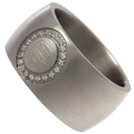 Arsenal FC Stone Set Ring Medium: 2 - Jewellery By Arsenal