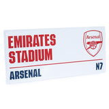 Arsenal FC White Street Sign: 2 - Signs & Plaques By Arsenal