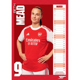 Arsenal WFC A3 Calendar 2026: 2 - Calendars By Arsenal