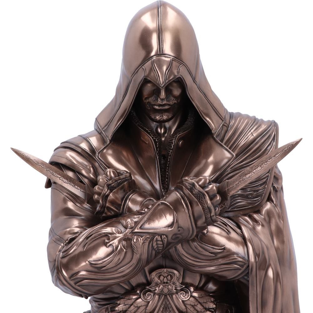 Assassin’s Creed Ezio Bust Box Bronze - Shop Storage At Gift Moments - 6
