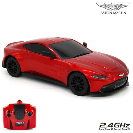 Aston Martin Vantage Radio Controlled Car 1:24 Scale Red: 1 - Toys By Gift Moments