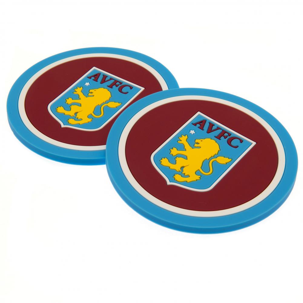 Aston Villa FC 2pk Coaster Set: 2 - Coasters By Aston Villa