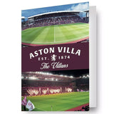 Aston Villa FC 3D Lenticular Birthday Card: 1 - Greeting Cards By Aston Villa