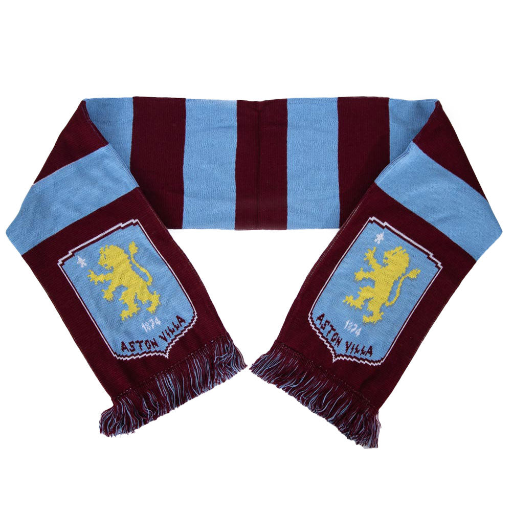 Aston Villa FC Bar Scarf: 2 - Scarves By Aston Villa