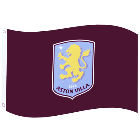 Aston Villa FC Core Crest Flag: 1 Flags & Banners By Aston Villa