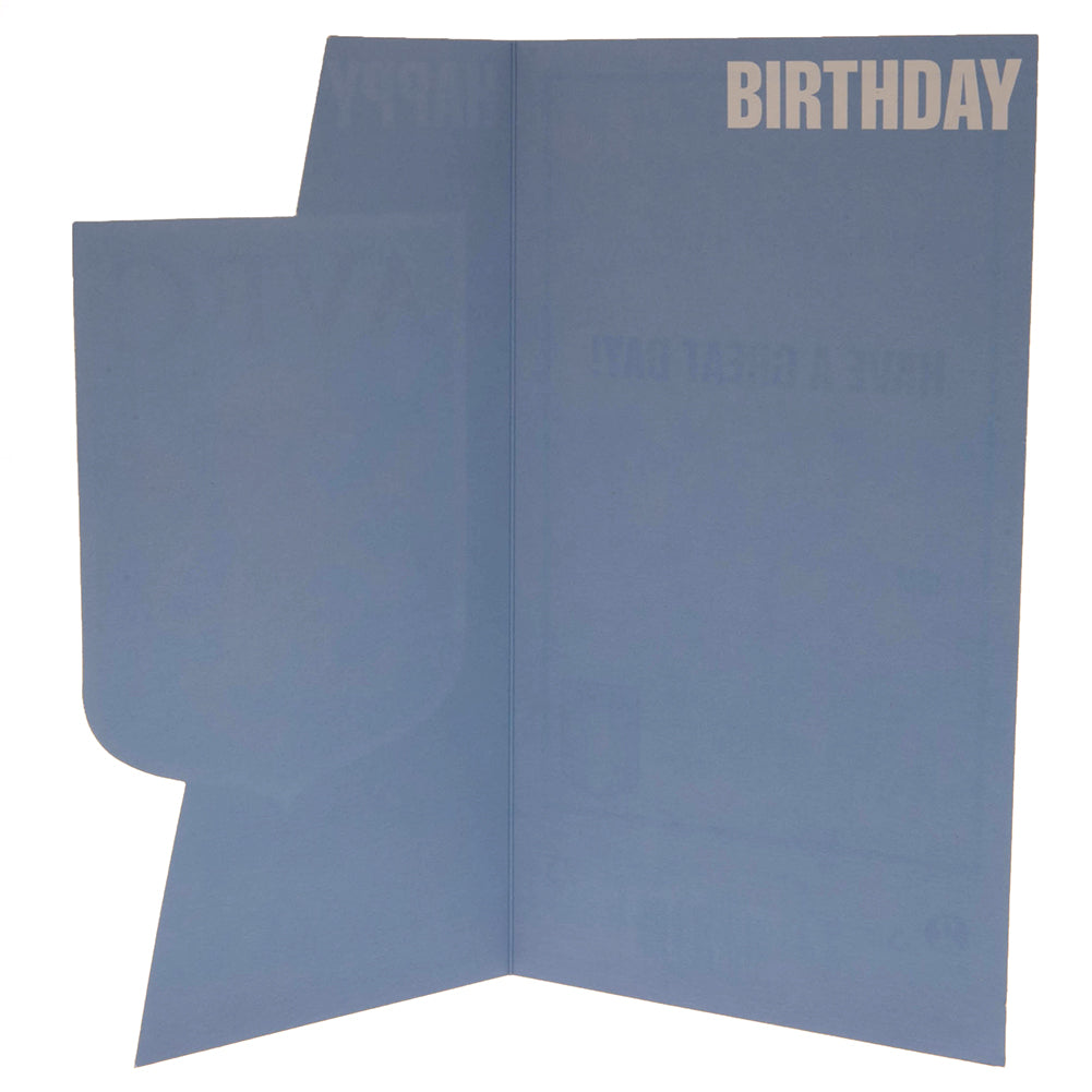 Aston Villa FC Crest Birthday Card: 3 - Greeting Cards By Aston Villa