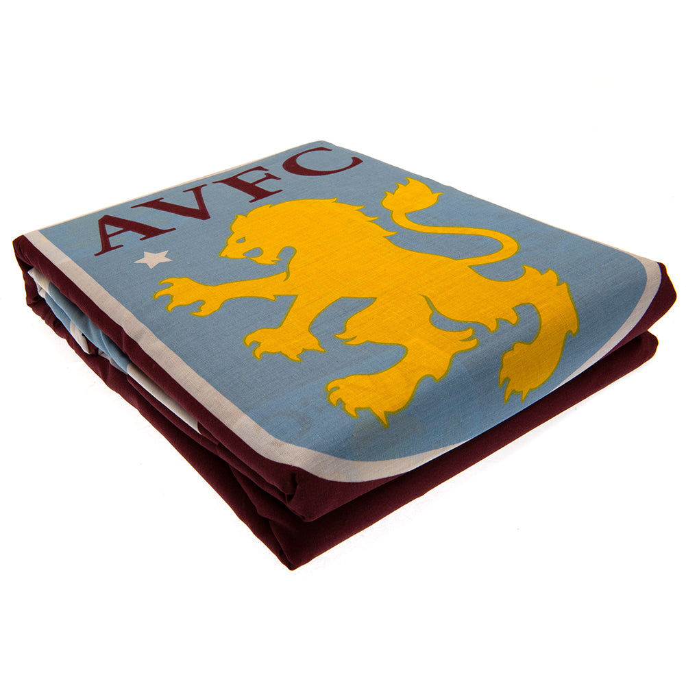 Aston Villa FC Pulse Double Duvet Set: 2 - Bedroom By Aston Villa