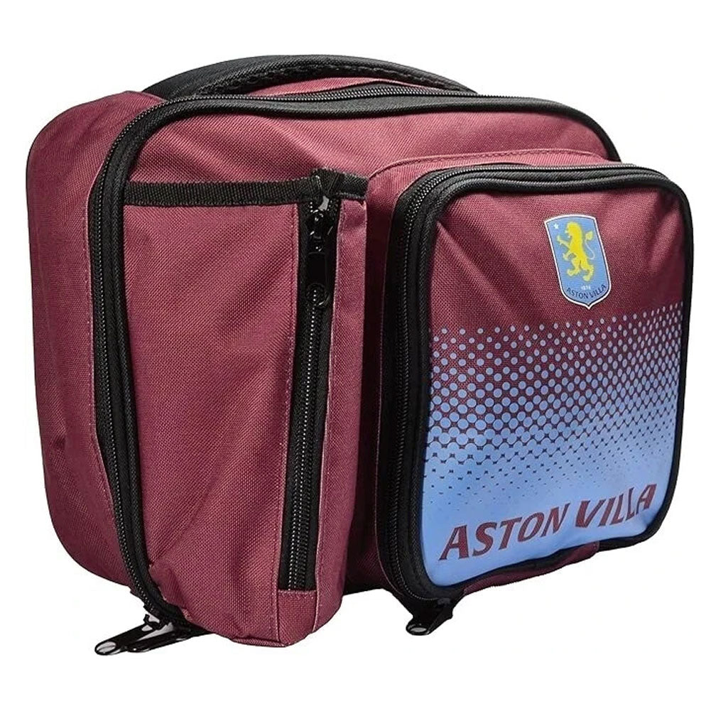 Aston Villa FC Fade Lunch Bag: 2 - Lunch Boxes & Bags By Aston Villa
