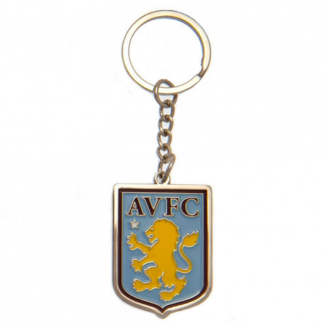 Aston Villa FC Crest Keyring: 1 - Keyrings By Aston Villa