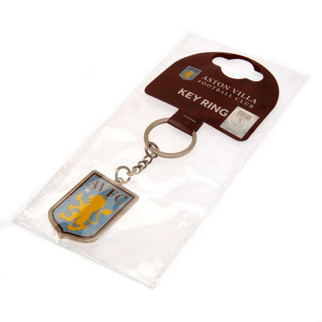 Aston Villa FC Crest Keyring: 3 - Keyrings By Aston Villa