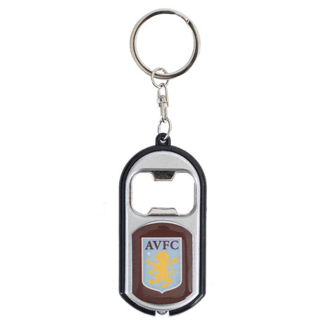 Aston Villa FC Keyring Torch Bottle Opener: 2 Bottle Openers By Aston Villa