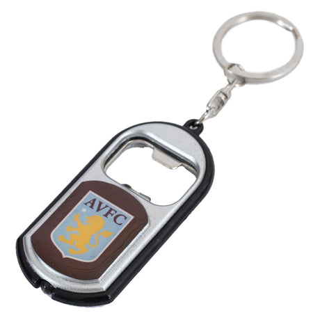 Aston Villa FC Keyring Torch Bottle Opener: 1 Bottle Openers By Aston Villa