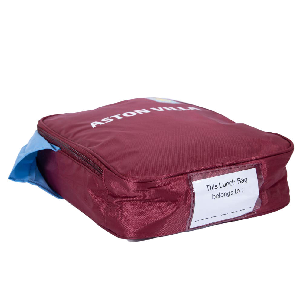 Aston Villa FC Kit Lunch Bag - Shop Lunch Boxes & Bags At Gift Moments - 3