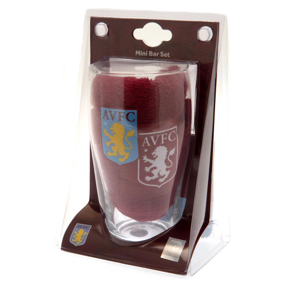 Aston Villa FC Mini Bar Set: 3 - Barware By Aston Villa