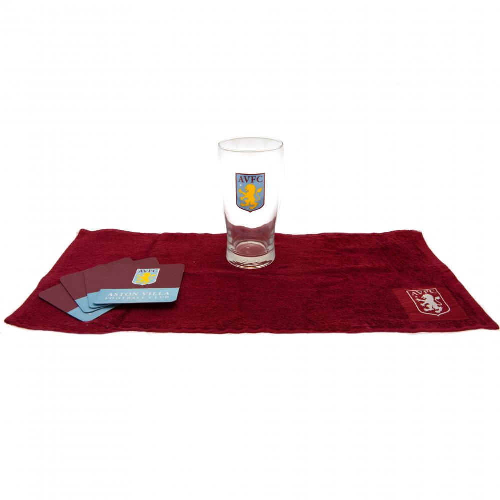 Aston Villa FC Mini Bar Set: 2 - Barware By Aston Villa