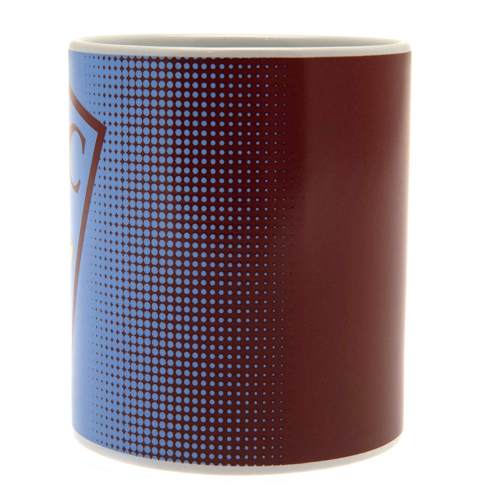 Aston Villa FC Halftone Mug: 2 - Mugs By Aston Villa