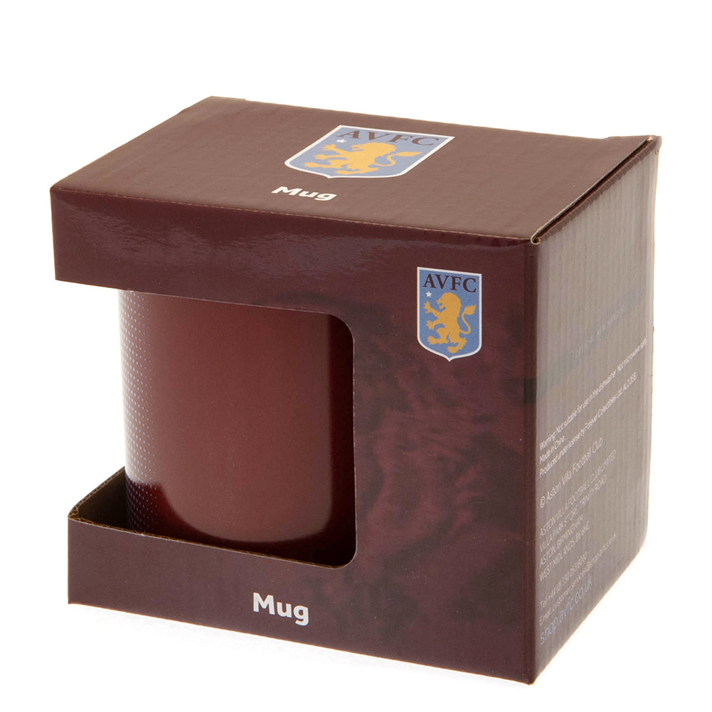 Aston Villa FC Halftone Mug: 4 - Mugs By Aston Villa
