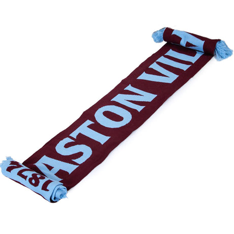 Aston Villa FC Nero Scarf: 1 - Scarves By Aston Villa