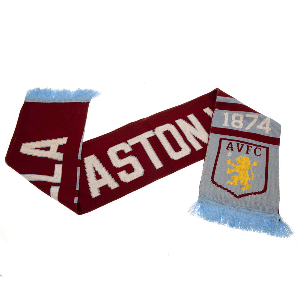 Aston Villa FC Nero Scarf: 2 - Scarves By Aston Villa