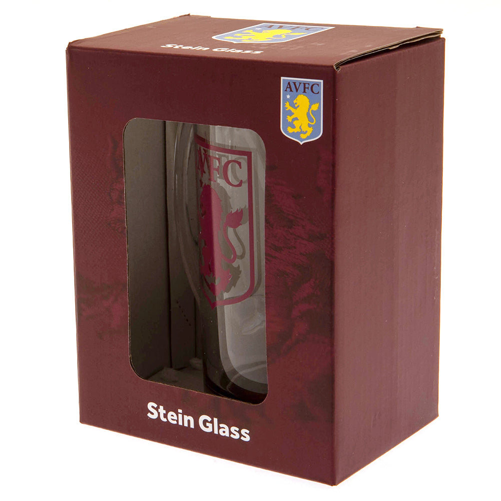 Aston Villa FC Stein Glass Tankard: 3 - Glassware By Aston Villa