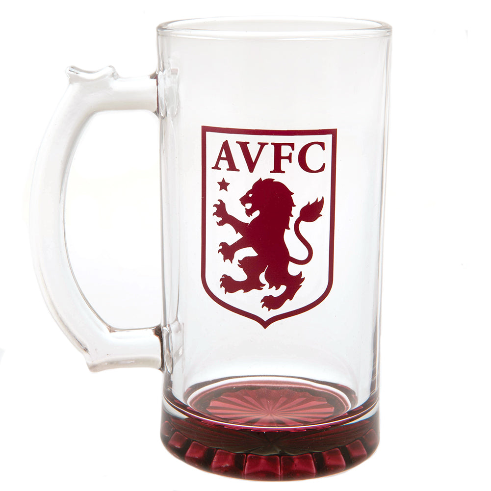 Aston Villa FC Stein Glass Tankard: 1 - Glassware By Aston Villa
