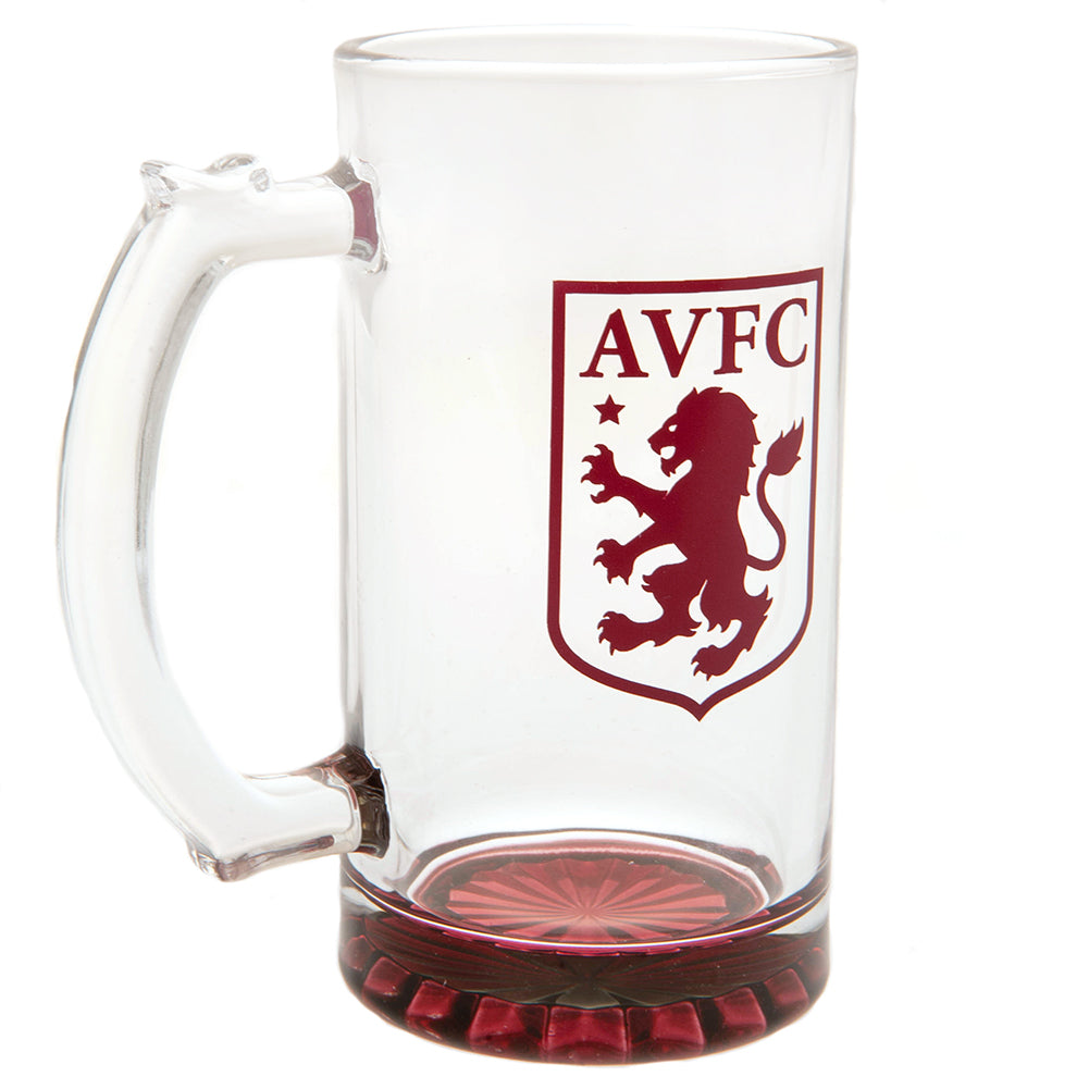 Aston Villa FC Stein Glass Tankard: 2 - Glassware By Aston Villa