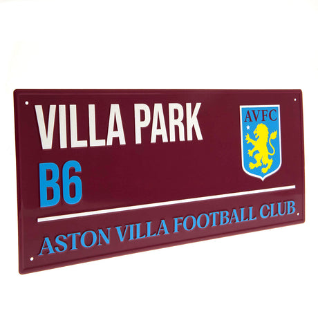 Aston Villa FC Colour Street Sign: 1 - Signs & Plaques By Aston Villa