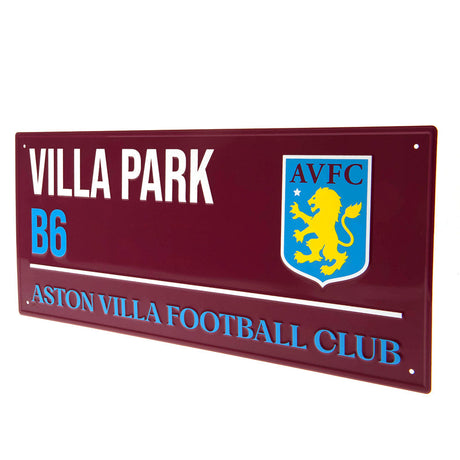 Aston Villa FC Colour Street Sign: 3 - Signs & Plaques By Aston Villa
