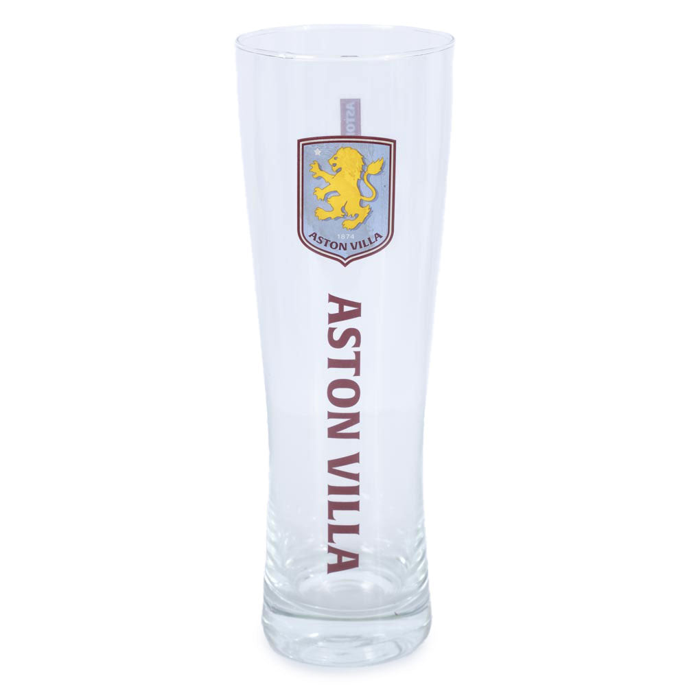 Aston Villa FC Tall Beer Glass: 1 - Beer Glasses By Aston Villa