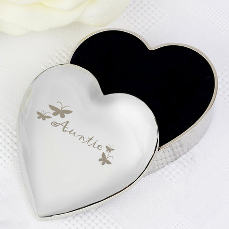 Auntie Heart Trinket Box - Shop Trinket Boxes At Gift Moments - 4
