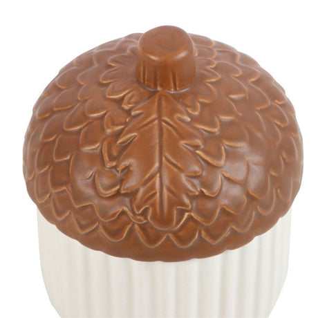 Autumn Acorn Ceramic Storage Jar: 4 - Storage By Gift Moments