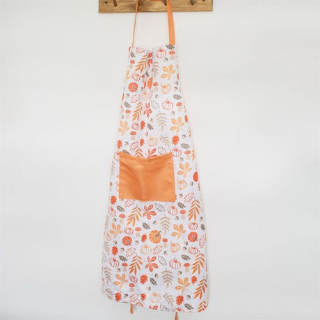 Autumn Leaves and Pumpkins Festive Apron: 1 - Aprons By Gift Moments