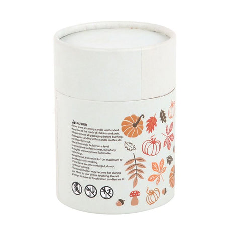 Autumn Leaves Warm Vanilla Candle: 6 - Candles By Gift Moments