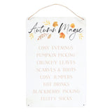 Autumn Magic Metal Hanging Sign: 1 - Signs & Plaques By Gift Moments