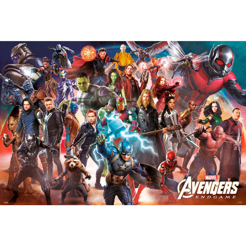 Avengers Endgame Poster Line Up 12: 1 - Posters By Avengers