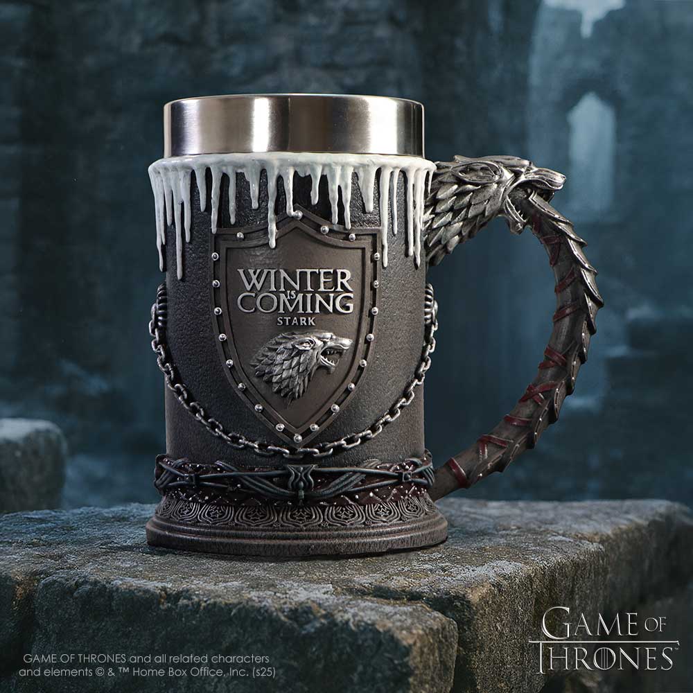 Game of Thrones House Stark Tankard Mug 14.7cm - Shop Tankards At Gift Moments - 1