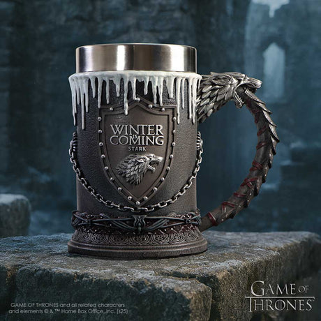 Game of Thrones House Stark Tankard Mug 14.7cm - Shop Tankards At Gift Moments - 1