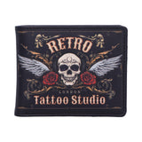 Retro Tattoo Studio Embossed Wallet 9.5cm