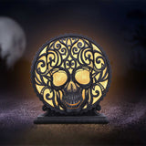 Death's Embrace Gothic Lamp 20.2cm