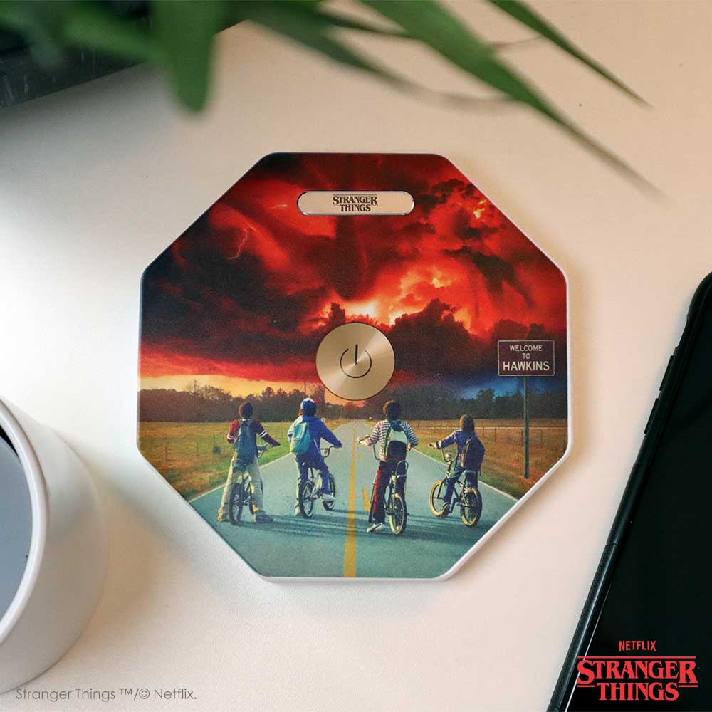 Stranger Things The Upside Down Foldable Lamp Rechargeable USB Powered - Shop LED Lighting At Gift Moments - 2