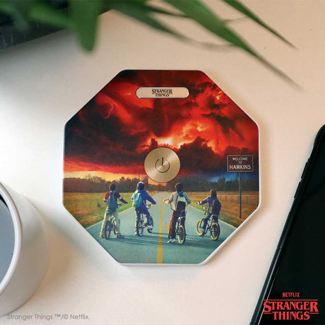Stranger Things The Upside Down Foldable Lamp Rechargeable USB Powered - Shop LED Lighting At Gift Moments - 2