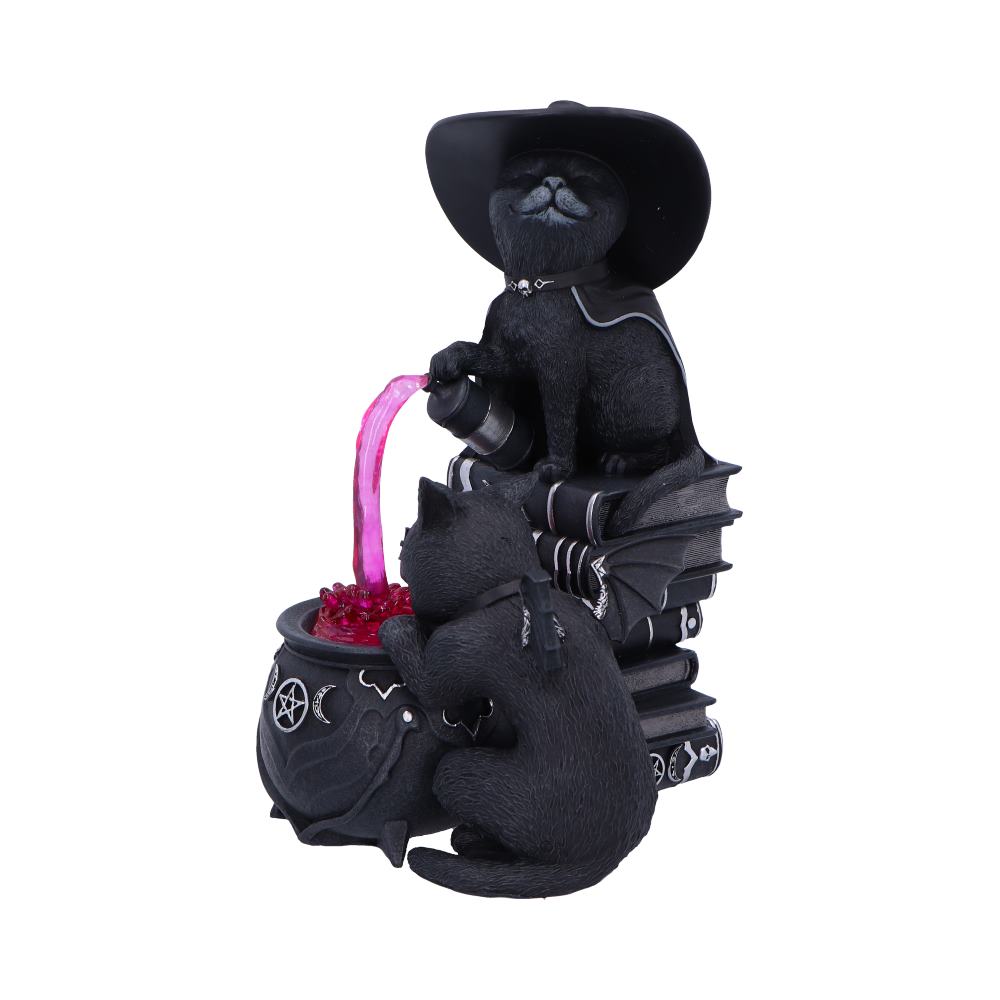 Cult Cuties Malpuss and Purrah Curious Cauldron 18.5cm - Shop Figurines Medium (15-29cm) At Gift Moments - 3
